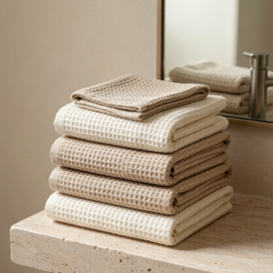 Cloud Waffle Towel Set