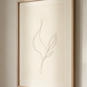 Eve Continuous Line Art Print